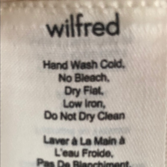 Aritzia (Wilfred) Pink & White Top - XS - Picture 5 of 6